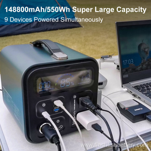 lithium Portable Power Station for Outdoors Camping